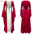 Color: Black, Size: S, Ships From: CHINA - Women Medieval Floor Length Dress halloween Cosplay Cost