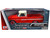 1966 Chevrolet C10 Fleetside Pickup Truck Red with Cream Top "American Classics" 1/24 Diecast Model