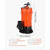 1/2 HP Submersible Trash Pump, 2000 GPH, 120V Cast Iron Submersible Sump Sewage Pump with 2 in Disc
