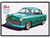 Skill 2 Model Kit 1949 Ford Coupe "The 49'er" 3-in-1 Kit 1/25 Scale Model by AMT