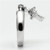 3W283 - Rhodium Brass Ring with AAA Grade CZ  in Clear