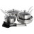 Gibson Home Elsenborn 10 Piece Hybrid Nonstick Stainless Steel Cookware Set