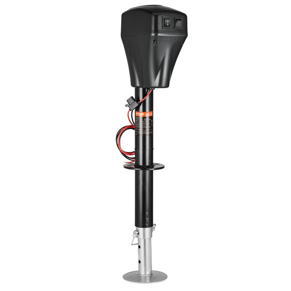 Electric Trailer Jack, 5000 lbs, Heavy Duty RV Electric Power Tongue Jack with 2 Way Connector, Man