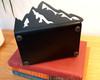 black mountain bookend
