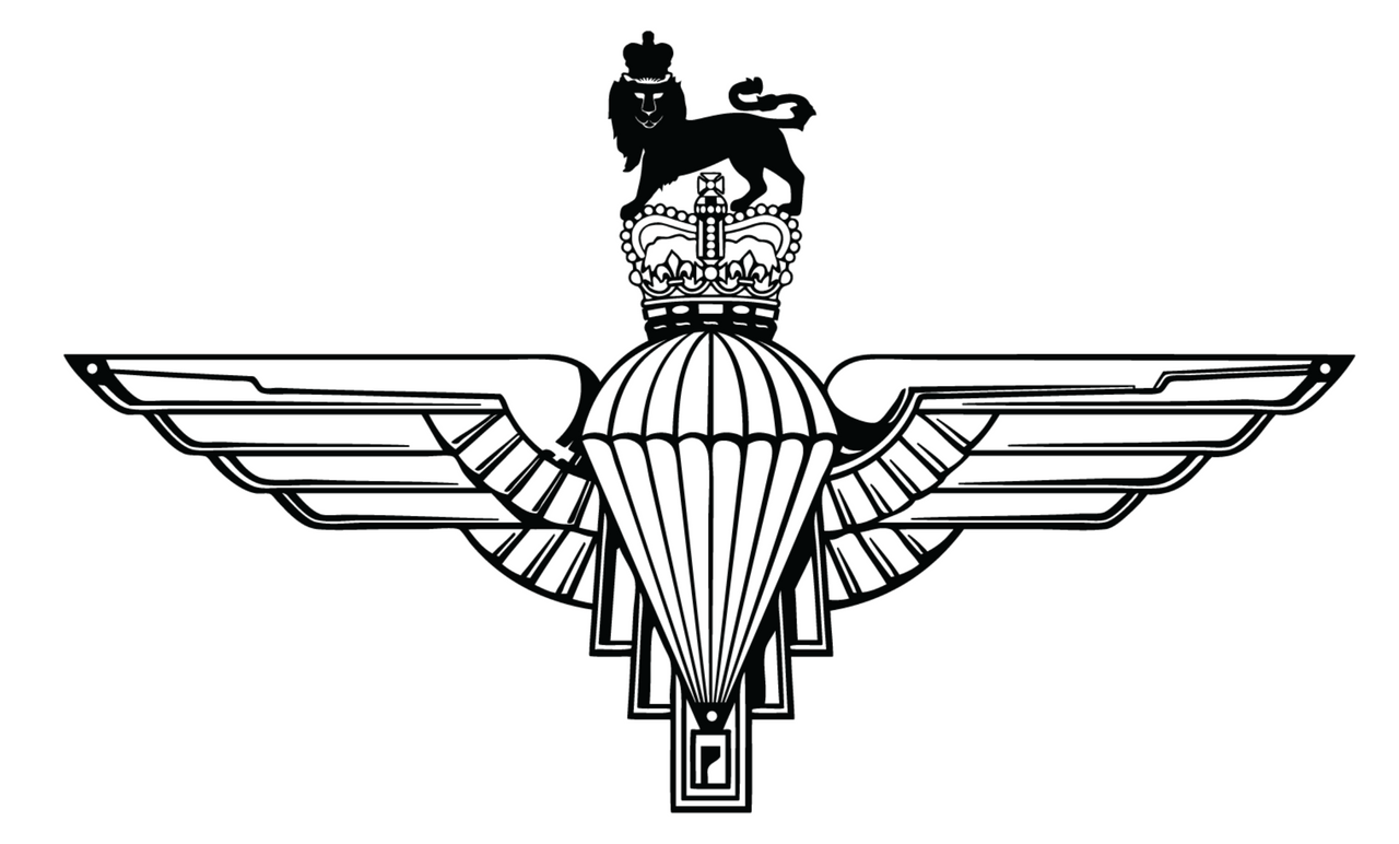 Parachute Regiment Paras Cap Badge Wall Art