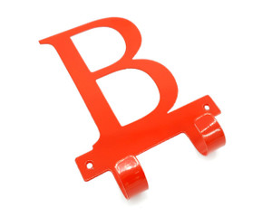 letter hook metal 2 hooks