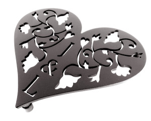 Personalised Heart Trivet Personalised Heart Trivet