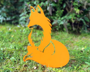 Fox Garden Sculpture