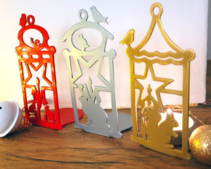 Christmas Tealight Lanterns Christmas Tealight Lanterns
