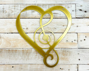 Musical Heart Wall Art