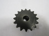 Tsubaki 35B16 Roller Chain Sprocket 1/2" Bore 16T 35 Chain 0.375" Pitch USED