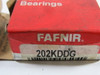 Fafnir 202KDDG Deep Groove Ball Bearing 35mm OD 15mm ID 11mm W ! NEW !