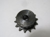 Martin 41B14 Roller Chain Sprocket 1/2" Bore 14T 41 Chain 1/2" Pitch USED