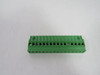 Phoenix 1792388 16 Pos. Circuit Board Connector 10A 250V 2,5mm Pitch USED