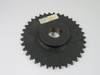 Martin 60B36 Roller Chain Sprocket 1" B  36 T 60 Chain 0.75" P USED