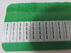 Thomas & Betts I Green E-Z-Code Wire Markers 25-Pack ! NEW !