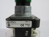 Allen-Bradley 800T-QM24G SER T Illuminated Green Push Button 24V AC/DC USED
