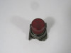 Cutler-Hammer 10250T411C1N Red Push Button Operator Only USED