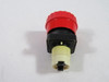 Telemecanique D5C1R Push Button Twist To Release Red ! NEW !