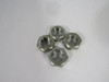 Generic A2-70 Stainless Steel Nut Lot of 4 USED