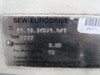 Sew-Eurodrive 2.14HP 3300rpm 230/460V TEFC c/w Gear Reducer 3.20:1 USED