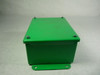 Hoffmann A806SC Type 12 Screw-Cover J-Box Green USED
