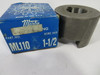 Martin ML110-1-1/2 Jaw Coupling 3-5/16" OD 1.5" Bore 1-11/16" LTB ! NEW !