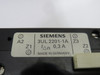 Siemens 3UL2201-1A 40mm Hole Donut Current Transformer 3A USED