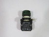 Cutler-Hammer E22H3X10 Green Indicating Light 110/120V 1.2W USED