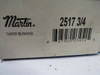 Martin 2517-3/4 Taper Lock Bushing 3-3/8" OD 0.75" B 1.75" LTB ! NEW !