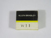 Allen-Bradley W11 Overload Relay Heater Element ! NEW !