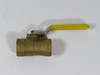 NCI T-FP601 Ball Valve 1/2" 600 WOG 600 PSI USED