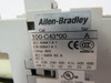 Allen-Bradley 100-C43EJ00 Contactor 24VDC 60Hz Coil 3P 43A USED