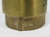 Burke 750757 1/4" Foot Valve USED