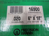 Precision Brand 16900 Steel Flat Shims 0.020 G 6" W 18" L 10-Pack ! NEW !