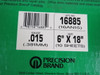 Precision Brand 16885 Steel Flat Shims 0.015 G 6" W 18" L 10-Pack ! NEW !