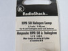 Radio Shack 272-1189 HPR 50 Halogen Lamp 0.88A 5.2V ! NEW !