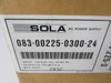 Sola 083-00225-0300-24 DC Power Supply In.120/240VAC Out.24VDC@2.5A ! NEW !