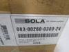 Sola 083-00260-0300-24 Power Supply In.120/240V 47-63Hz. 1Ph Out.6A@24V ! NEW !