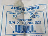 Precision Brand 25173 Arbor Shims 3/4X1-1/8X.020 Pack of 10 ! NWB !