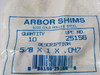 Precision Brand 25156 Arbor Shims 5/8X1X.047 Pack of 10 ! NWB !