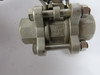 M. A. Stewart G-3 Ball Valve 1/2� 2000 WOG Stainless Steel USED