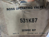 Ross 531K87 Pilot Valve Service Kit MISSING HARDWARE ! AS IS !
