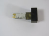 Allen-Bradley 800A-M Series B White Push Button 125VAC 1A USED