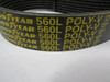 Goodyear 560L150 Poly-V Rubber Belt 56" Long 1.5" Wide 3/8" Pitch ! NOP !