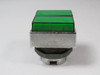 Square D KXRCGG Dual Push Button Green without Contacts USED