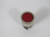 Allen-Bradley 800EM-LF4 Red Flush Push Button Operator Only USED
