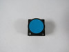 Siemens 3SB3000-0AA51 Push Button w/ Blue Flat Button USED