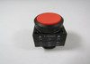 Siemens 3SB3000-0AA21 Push Button w/ Red Flat Button USED