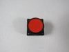 Siemens 3SB3000-0AA21 Push Button w/ Red Flat Button USED